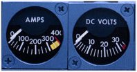 Amps & Volts Gauges